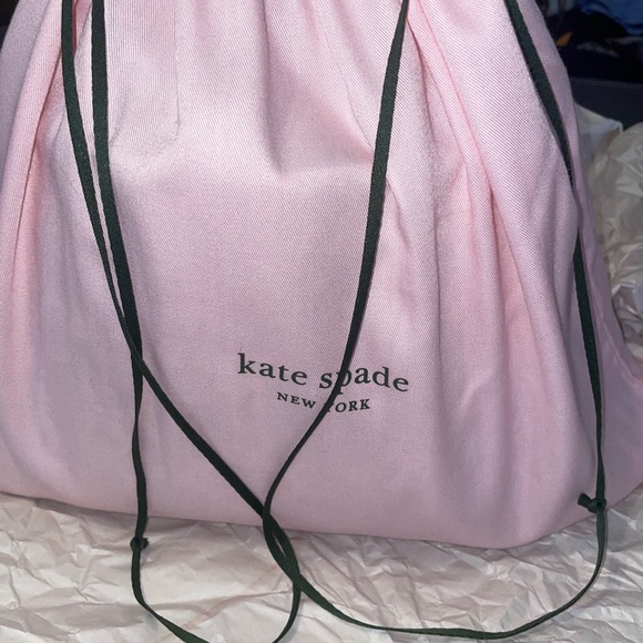 NWT Kate Spade Spade Flower Monogram Satchel & middle Wallet Multi ivory - Picture 6 of 8